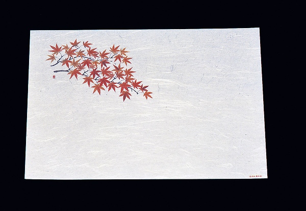 アーテック(artec) 尺三まっと 紅葉 390×264mm 遠赤抗菌和紙 入数：1セット(100枚入) WS-13(QMT30)