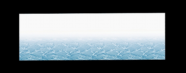 アーテック(artec) おてもとまっと華かすみ 青海波 380×132mm 入数：1セット(100枚入) OTK-07(QOT3001)