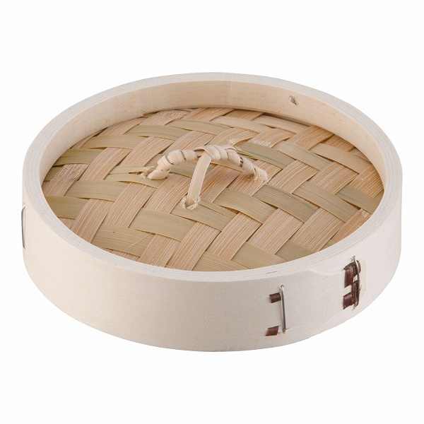 ミニ中華セイロ 蓋 15cm 白木 QSI19151