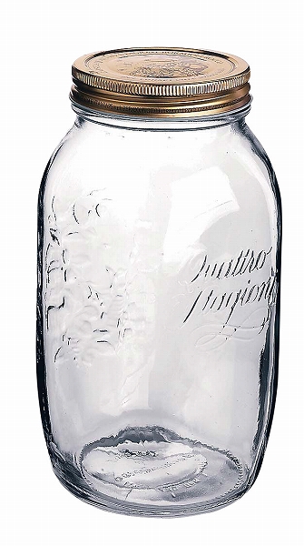 Bormioli Rocco(ボルミオリロッコ) クアトロスタッジオーニジャー 1.5L 3.59920(RBR7905)