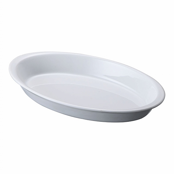 シェーンバルド(Schonwald) オーバルグラタン皿 白 31cm ツバ付 1011-26W(RGL622)