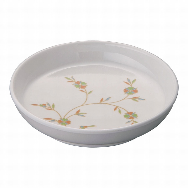 関東プラスチック 小皿 なんてん メラミン M-8-N(RKZ39)