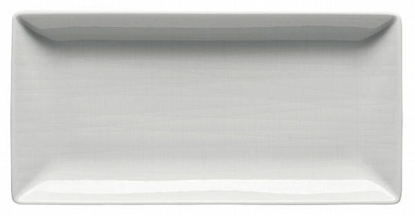 Rosenthal レクタングルプレート メッシュ白いこと 20糎 11770-15287(RLCN301)