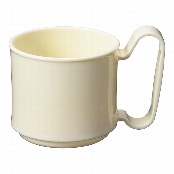 関東プラスチック マグカップ アイボリー 230cc ポリカーボネイト KB-230(RMG2701)