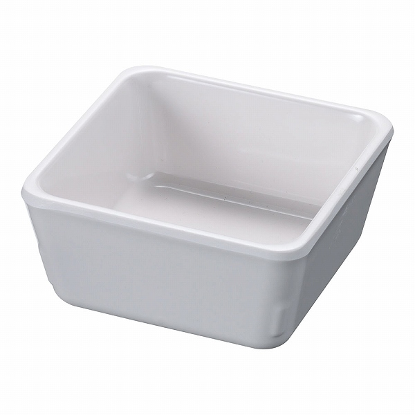 関東プラスチック スクエアパーツ・ポーション ホワイト 1/9 メラミン M-2391(RPC0502)