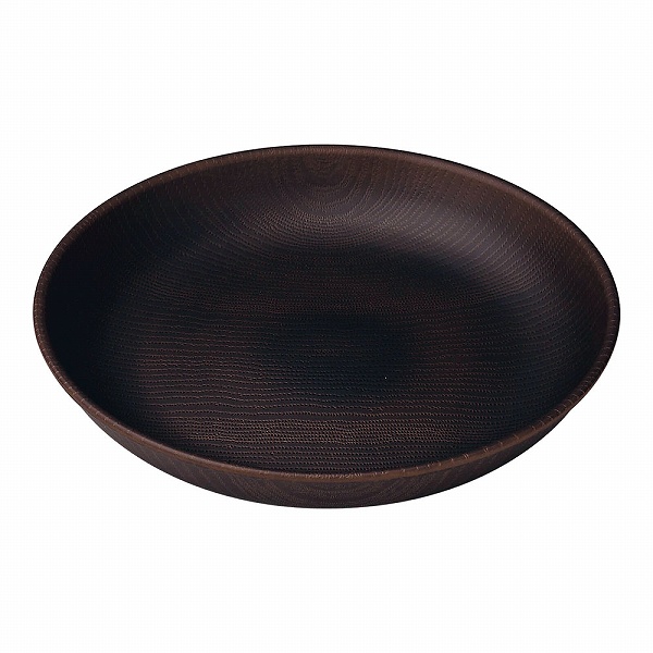 �^�J�m�N���G�C�g(Takano Create) ���E���h�v���[�g Wood �_�[�N�u���E�� 21cm RPLM603
