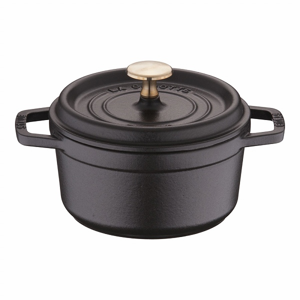 ストウブ(Staub) ピコ・ココット 黒 16cm ラウンド 鋳鉄 40509-480(RST3404)