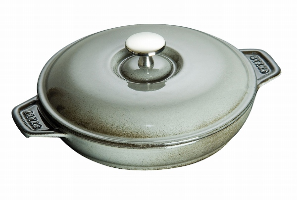 �X�g�E�u(Staub) ���E���h�z�b�g�v���[�g �O���[ 20cm ���S �W�t 40509-579(RST3602)