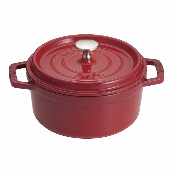 ストウブ(Staub) ピコ・ココット チェリー 18cm ラウンド 鋳鉄 40509-814(RST4774)
