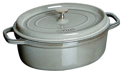 ストウブ(Staub) ピコ・ココット グレー 27cm オーバル 鋳鉄 40500-276(RST4831)