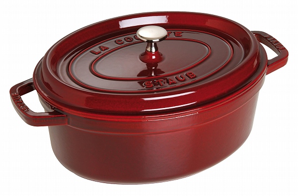 ストウブ(Staub) ピコ・ココット グレナディンレッド 31cm オーバル 鋳鉄 40509-366(RSTD309)