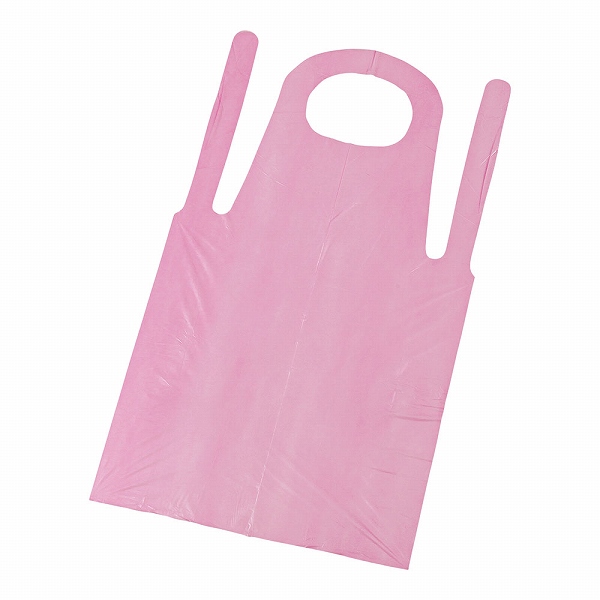 エプロン20 ピンク S バイオマス 入数：1箱(50枚入) 11347(SEPF003)