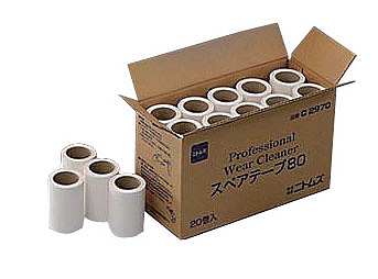 Yahoo! Yahoo!ショッピング(ヤフー ショッピング)ニトムズ（Nitoms） ウエアクリーナー スペアテープ 80mm 入数：1箱（20巻入） C2970（SKL2402）