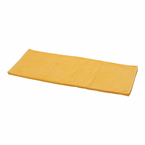 橘屋(Tachibanaya) 業務用バスタオル 黄 600×1300mm 綿100％ 入数：1セット(6枚入) VBS02YE