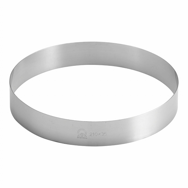 18-0 ケーキリング φ210×H35mm WKC14135