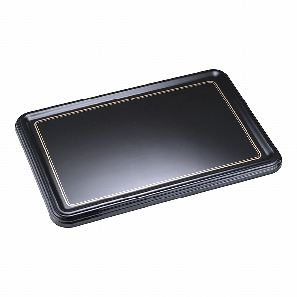 よし与工房(Yoshiyo) 陶器風メラミンケーキトレー ブラック 角型 CT-2639-KS(WKCI1639)