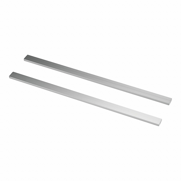 ヒキモト ケーキカットルーラー 8mm厚 アルミ 入数：1セット(2本組) WKTK908