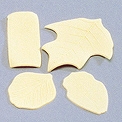 カルピット(Culpitt) 葉脈型マットセット シリコン 入数：1セット(4ピース入) 86244(WMTB6)