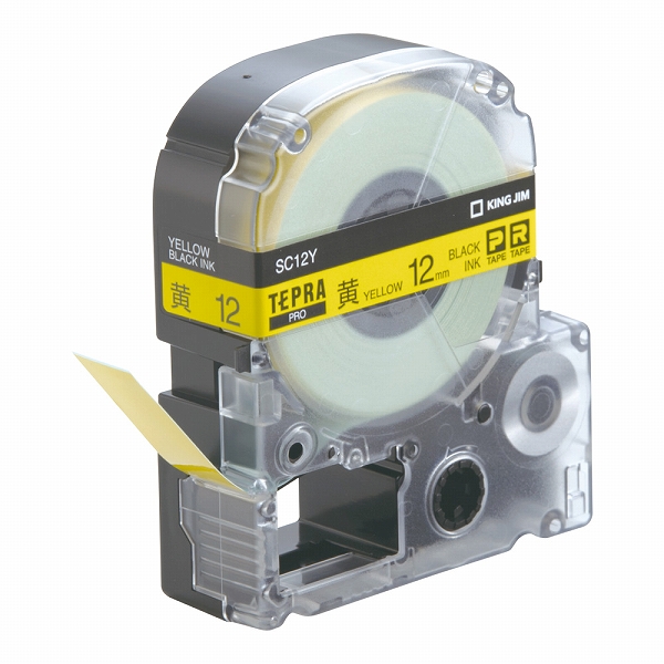 �L���O�W��(Kingjim) �e�v��PRO�p�����x�� 12mm�� ������ SC12Y(XTE0303)