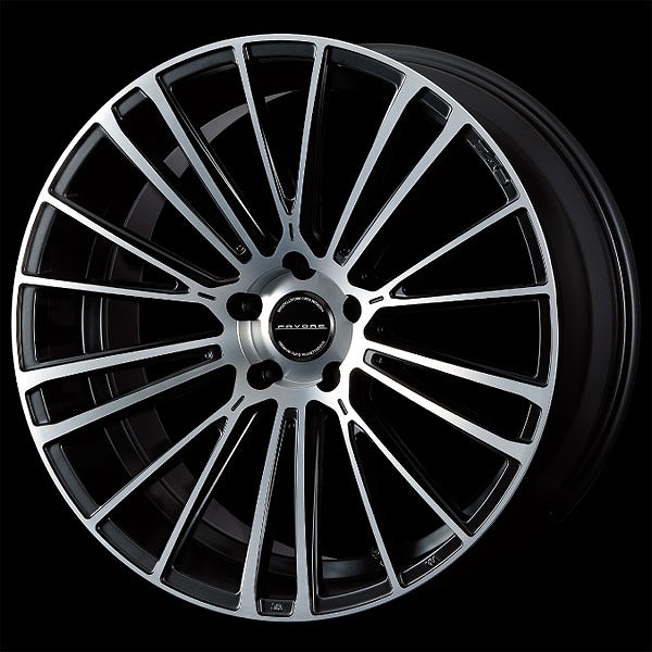 ファヴォーレ ホイール マットブラック/ダイヤモンドカット 21×9.0J＋33 5/120 φ60 入数：1本