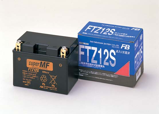 FB/古河バッテリー オートバイバッテリー Unleashシリーズ 制御弁式(VRLA) 液入り充電済 FTZ12S 2輪｜apagency02