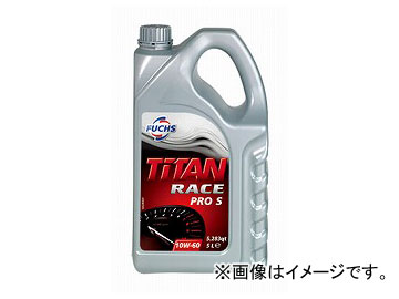 フックス エンジンオイル TITAN RACE PRO S SAE 10W 60 5L A600888053 :501761350:オートパーツエージェンシー2号店