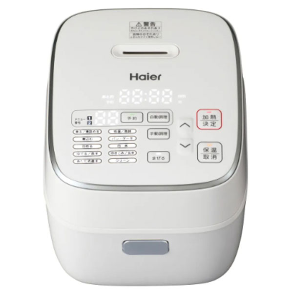 Haier JJT-R10A(W) WHITE 無水かきまぜ自動調理器 ハイアール(Haier) 無水かきまぜ自動調理器 ホワイト 無水調理