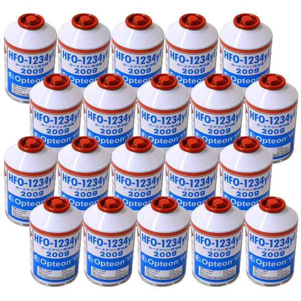 �G�A�R���K�X �N�[���[�K�X HFO-1234yf 200g �����F20�{ R1234yf