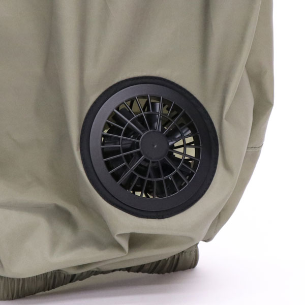 HIRO エアーコンディションベスト グレー 風量3モード 男女兼用 ダブル