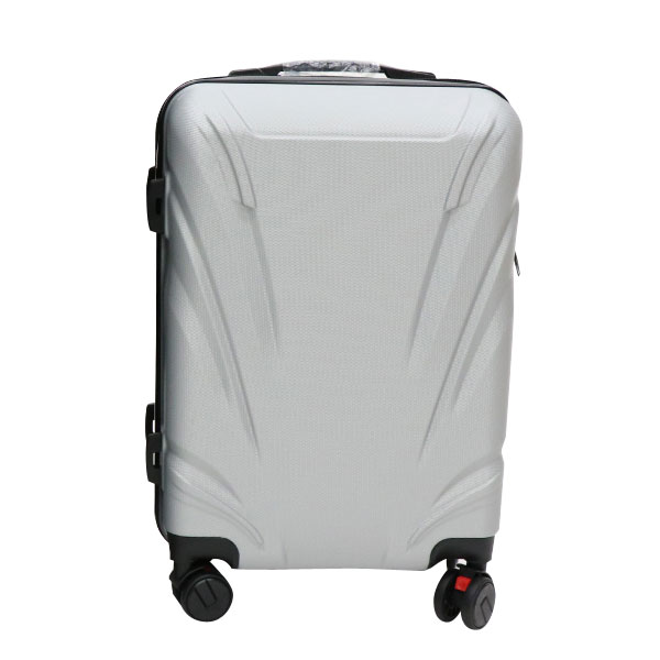 HIRO キャリーケース シルバー USD05 Eタイプ Sサイズ 約40L ABS樹脂製
