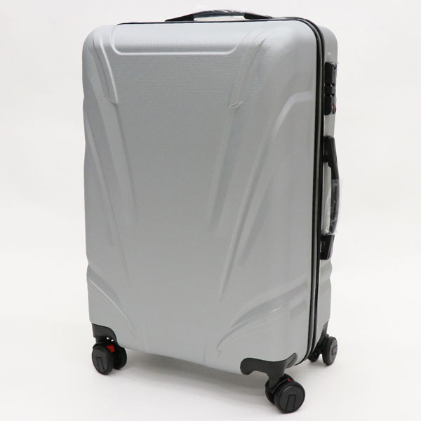 HIRO キャリーケース シルバー USD05 Eタイプ Sサイズ 約40L ABS樹脂製