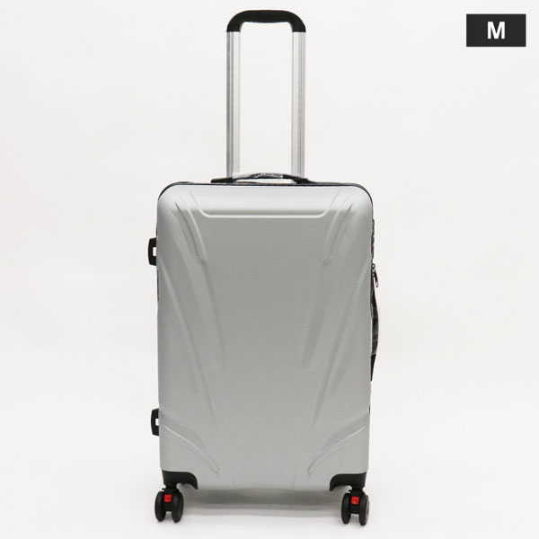 HIRO キャリーケース シルバー USD05 Eタイプ Sサイズ 約40L ABS樹脂製