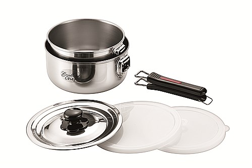 ワンタッチクッカー着脱式 エクセレントシェフ 16cm＆18cmセット EXC-101
