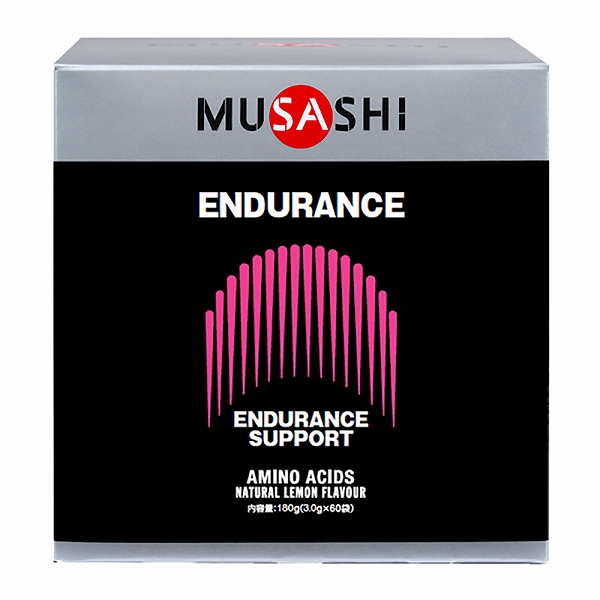 MUSASHI(ムサシ) サプリメント ENDURANCE [エンデュランス] スティックタイプ(3.0g)×60本入 00464