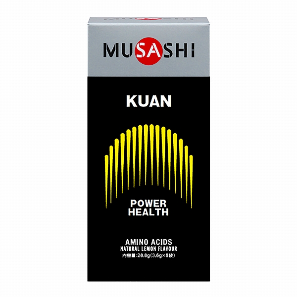 MUSASHI(ムサシ) サプリメント KUAN [クアン] スティックタイプ(3.6g)×8本入 00617