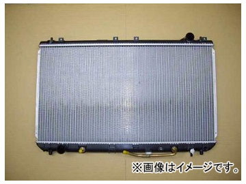 国内優良メーカー ラジエーター 参考純正品番：16400 20090 トヨタ マークIIクオリス MCV25W 2MZFE AT :501171970 3:オートパーツエージェンシー2号店