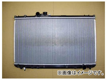 国内優良メーカー ラジエーター 参考純正品番：16400 46670 トヨタ マークII JZX110 1JZGTE MT 2000年10月〜2004年11月 :501173230 2:オートパーツエージェンシー2号店