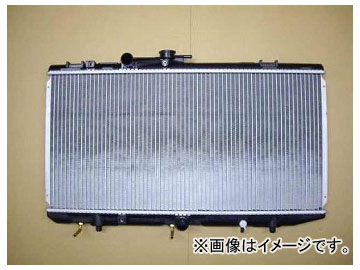 国内優良メーカー ラジエーター 参考純正品番：16400 11400 トヨタ セラ EXY10 5E FHE A/T 1990年03月〜1995年12月 :501170890:オートパーツエージェンシー2号店