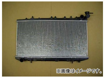 国内優良メーカー ラジエーター 参考純正品番：21410 66Y01 ニッサン サニー EB13 GA16DE A/T 1990年01月〜1993年12月 :501184400:オートパーツエージェンシー2号店