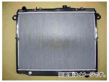 国内優良メーカー ラジエーター 参考純正品番：16400 50210 トヨタ ランドクルーザー UZJ100W 2UZFE AT :501173440:オートパーツエージェンシー2号店