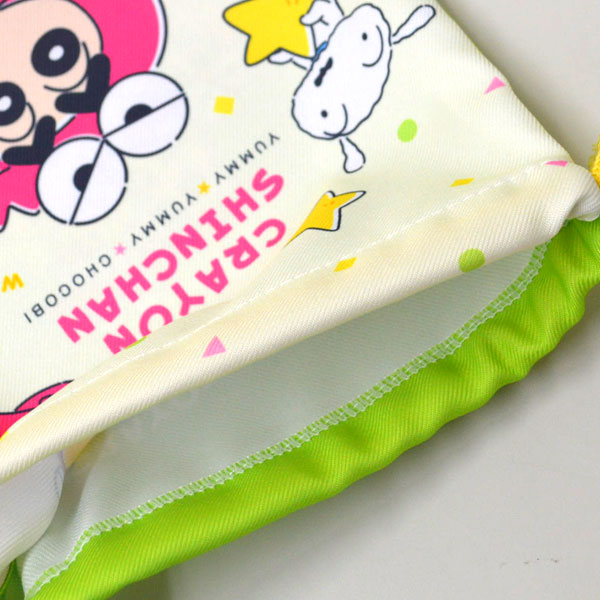 クレヨンしんちゃん いっぱいチョコビ フラット巾着 ワニ山さん 小物入れにぴったり！ KS30275｜apagency02｜03