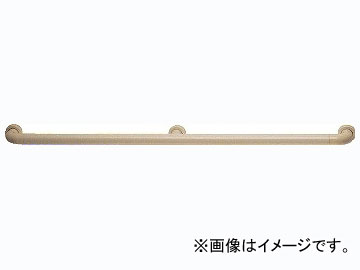 カクダイ ソフトにぎりバーI型 34×1000 品番：2434W-J
