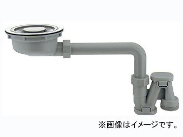 カクダイ 流し台薄型トラップ 品番：4526 JAN：4972353452606
