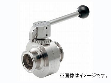 カクダイ サニタリーバタフライバルブ 2S 品番：691-30-D JAN：4972353019663