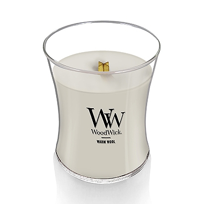 WoodWick ウッドウィック ジャーキャンドル アロマキャンドル M ウォームウール WW90105103