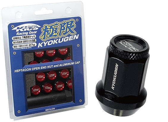 ���i�Y��/KYO-EI �Ɍ��i�b�g(�A���~�L���b�v�t��) �u���b�N M12×P1.5 �L���b�v�J���[�F�u���b�N �����F1�Z�b�g(16��) HP16KK