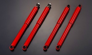 ジムニーフロントのみロングショックアブソーバー KYB ジムニー with KYB 2インチ リフトアップ用 ロングショック