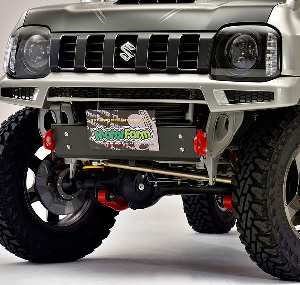 モーターファーム PXC リアバンパー (無塗装) ジムニー JB23W 北海道