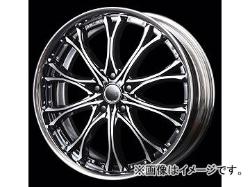 エムズスピード JJ CHROMO ホイール 20インチ BK/PO 20×9.5JJ 5穴 :434186230:オートパーツエージェンシー2号店