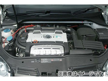 オクヤマ ストラットタワーバー 614 735 0 フロント スチール製 タイプD フォルクスワーゲン ゴルフV TSI/ゴルフV GT 1KBLG/1KAXW :452051151:オートパーツエージェンシー2号店